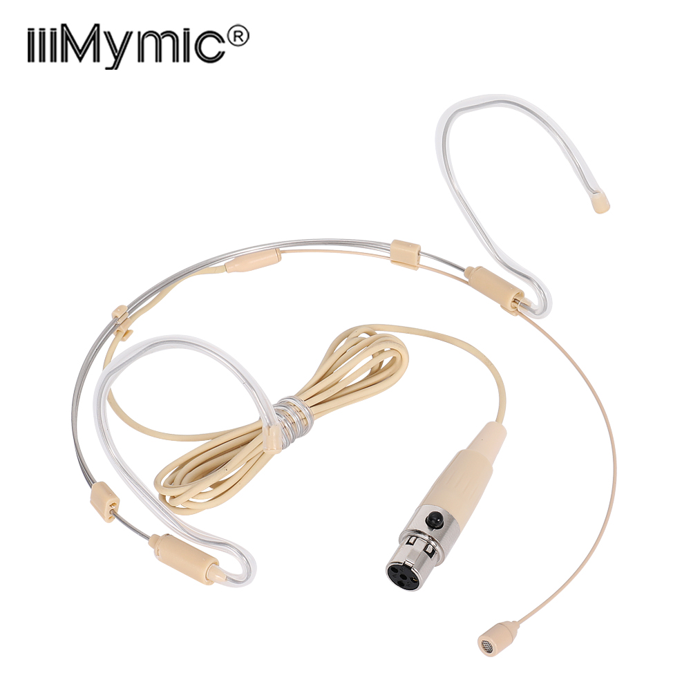 Xlr Microphone Condenser - Iiimymic Adjustable Headset Microphone 4 Pin