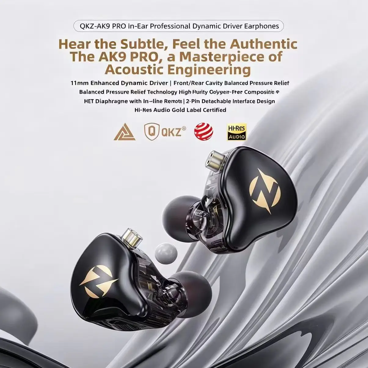 Audio Music Editing - QKZ AK9 PRO In Ear Earphones