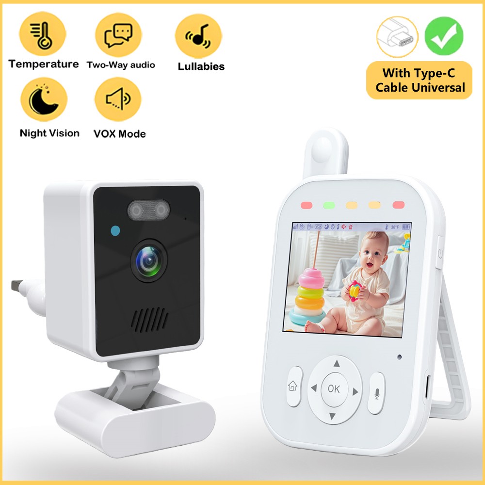 Audio Music For Video - Baby Monitor Wireless Indoor 2.8