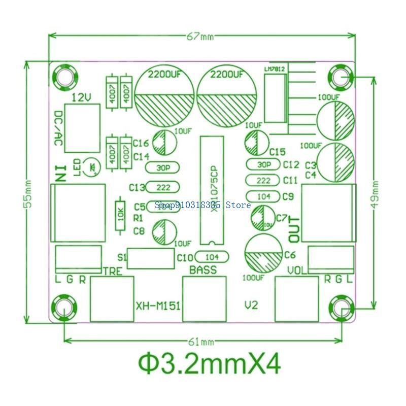 Audio Music Enhancer - R1075 Tone Board BBE Bộ xử