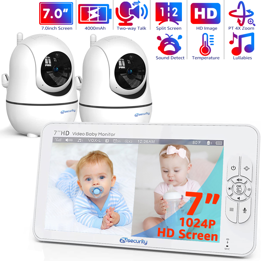 7.0 inch Video Baby Monitor HD - đánh giá và giá Audio Music For Video