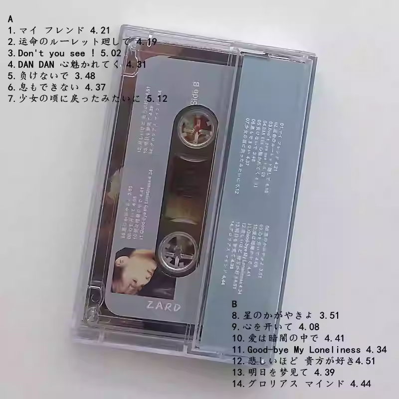 J-Pop Album ZARD Cassette Tape - đánh giá và giá Audio Music Best