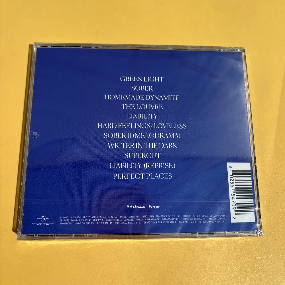 CD 'Melodrama' Lorde Pop Elect - đánh giá và giá Audio Music Editing