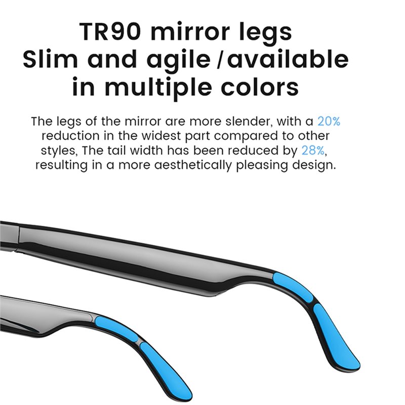 AI Smart Audio Glasses Touch T - đánh giá và giá Audio Music Bluetooth