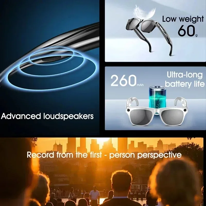 8K Vision AI Eyeglasses Built- - đánh giá và giá Audio Music For Video