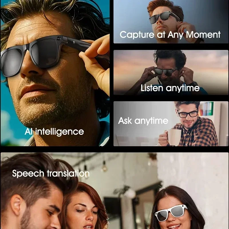 8K Vision AI Eyeglasses Built- - đánh giá và giá Audio Music For Video