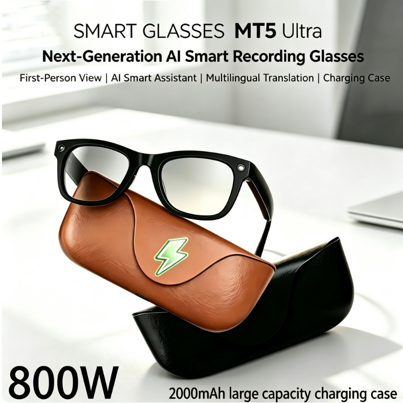 2026 AI smart Glasses HD 800W  - đánh giá và giá Audio Music For Video
