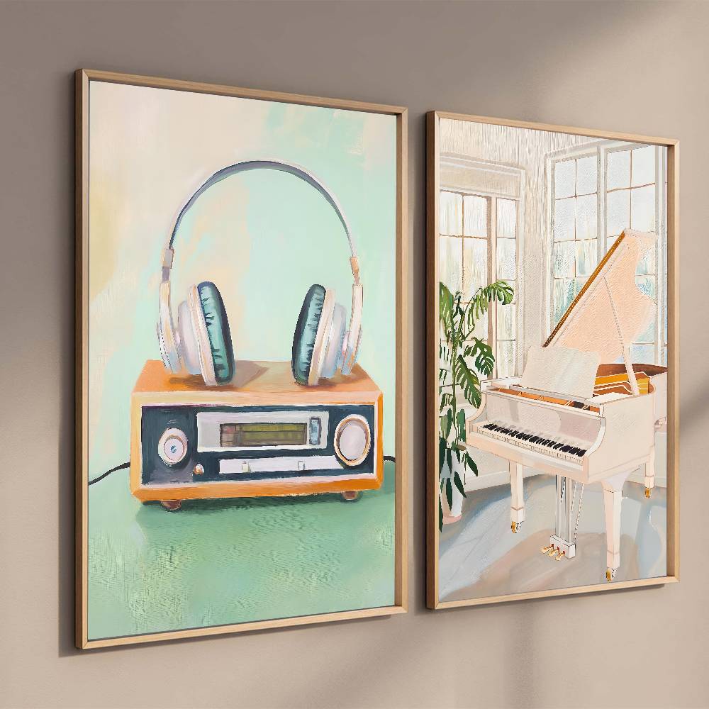 Vintage Audio Paper Poster Han - đánh giá và giá Audio Music Wallpaper