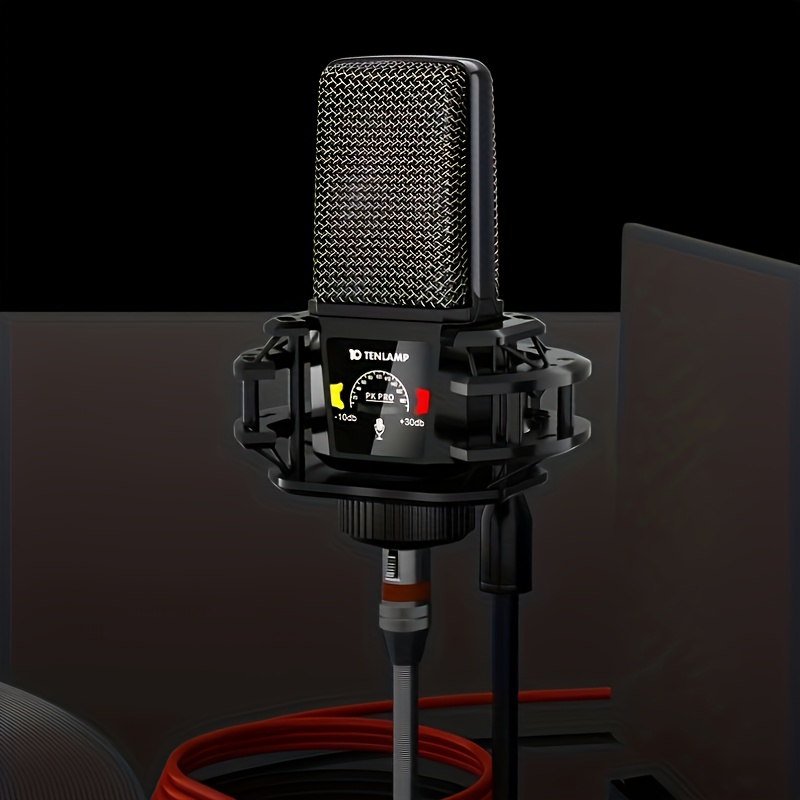 Tenlamp PKPRO Large Diaphragm  - đánh giá và giá Xlr Microphone Condenser