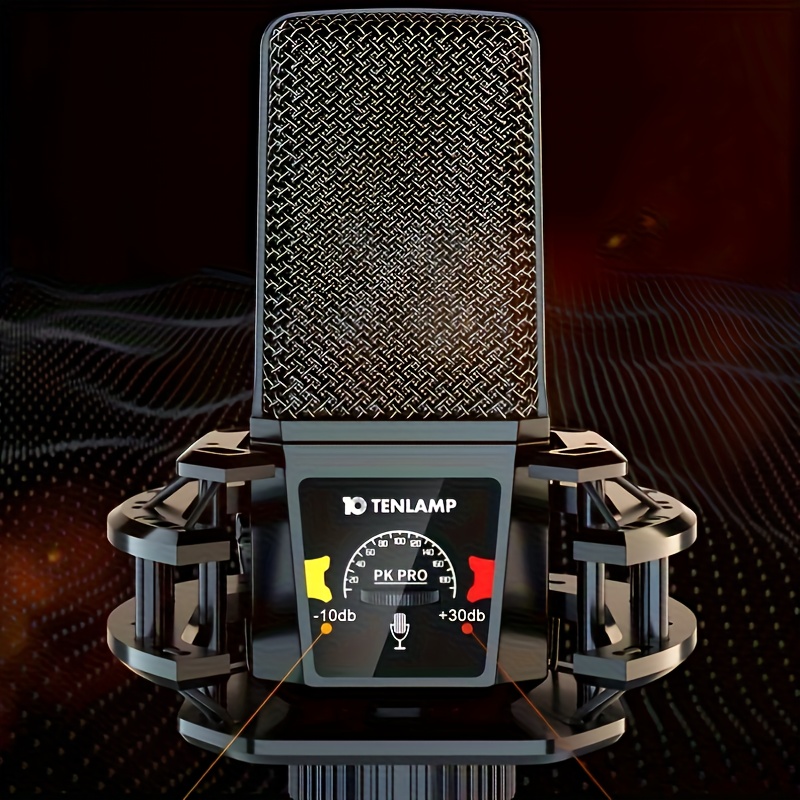 Tenlamp PKPRO Large Diaphragm  - đánh giá và giá Xlr Microphone Condenser