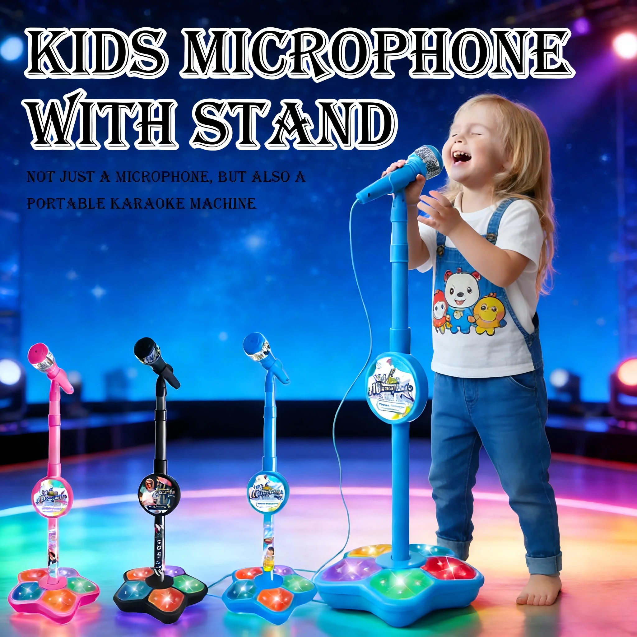 Karaoke Microphone with Stand, - đánh giá và giá Audio Music Editing